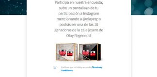Gana una caja joyero de Olay Regenerist Gana una caja joyero de Olay Regenerist