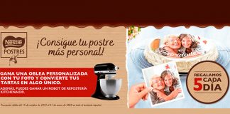 Gana una oblea personalizada con Nestlé Postres Gana una oblea personalizada con Nestlé Postres