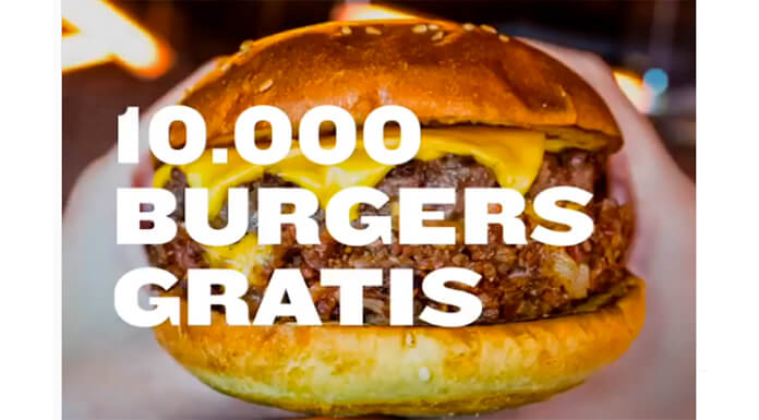 Goiko Grill regala 10.000 hamburguesas