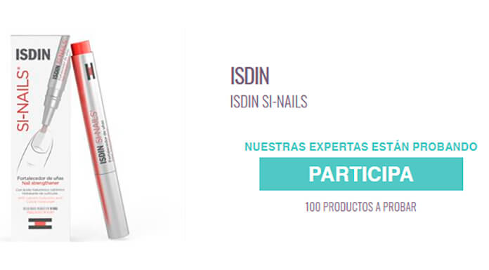 Prueba gratis Isdin Si-Nails