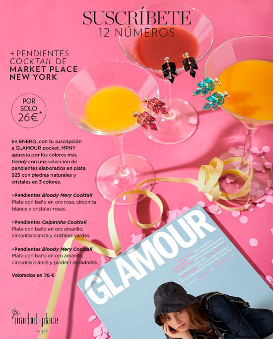 Regalos suscripción revista Glamour enero 2020
