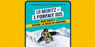 Consigue 1 forfait gracias a Moritz Consigue 1 forfait gracias a Moritz