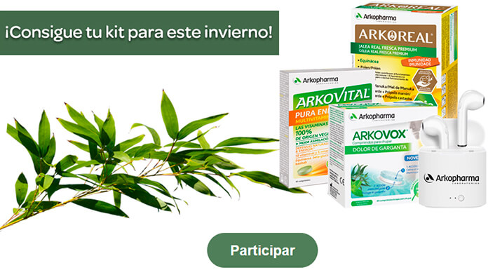 Consigue tu kit para combatir el invierno con Arkopharma