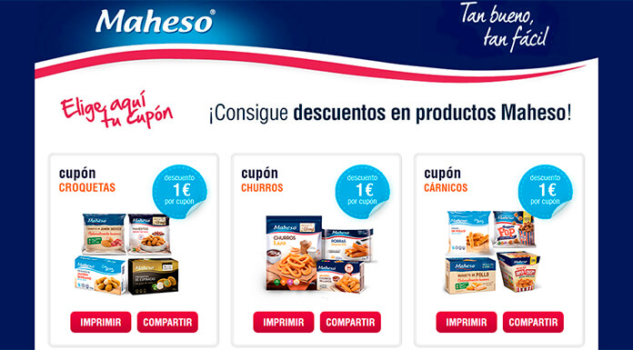 Estrena año 2020 con cupones descuento en productos Maheso