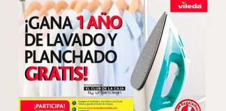 Gana 1 año de lavado y planchado gratis con Vileda