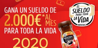 Gana el sueldo Nescafé 2020 para toda la vida Gana el Sueldo Nescafé 2020 para toda la vida