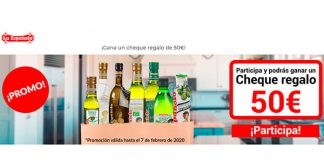 Gana un cheque regalo de 50 euros con La Española Gana un cheque regalo de 50 euros con La Española