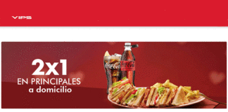 Llega el 2×1 en Vips Llega el 2x1 en Vips