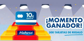 Maheso regala 500 tarjetas de regalo Maheso regala 500 tarjetas de regalo