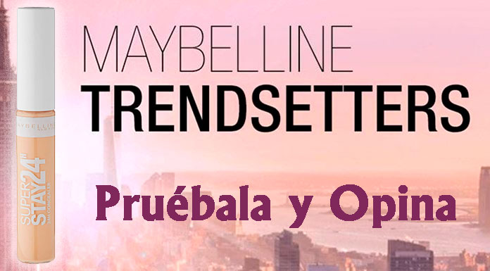 Muestras gratis del corrector Super Stay 24h de Maybelline