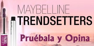 Prueba gratis la máscara de pestañas Lash Lift de Maybelline Prueba gratis Lash Lift Waterproof de Maybelline