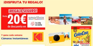 Regalo seguro con Cola Cao Regalo seguro con Cola Cao