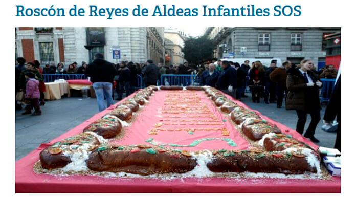 Roscón de Reyes gratis en Madrid