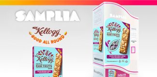 Samplia da a probar gratis las barritas WK Kellogg