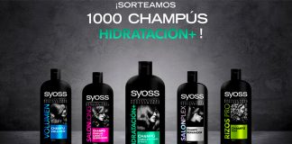 Sortean 1.000 Champús Syoss Hidratación + Sortean 1.000 Champús Syoss Hidratación +
