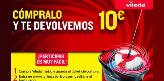 Vileda te devuelve 10 euros Vileda te devuelve 10 euros