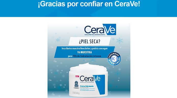 15.800 muestras gratis de Cerave Verdeliss