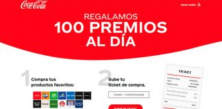 Coca Cola regala 100 premios al día Coca Cola regala 100 premios al día