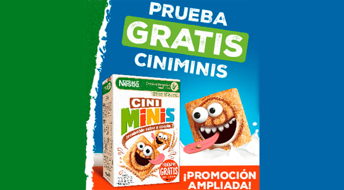 Dan a probar gratis los cereales Cini Minis