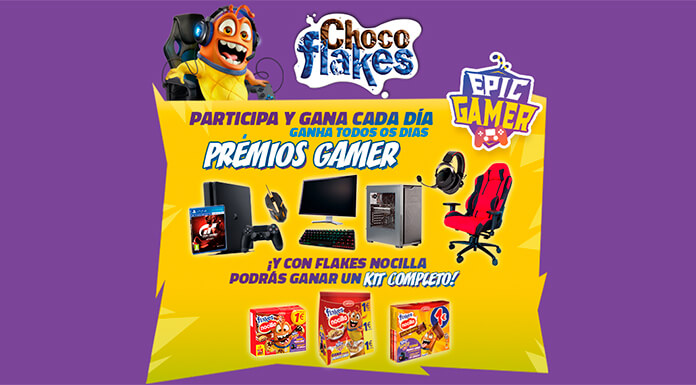 Gana cada día premios Gamer con Choco Flakes