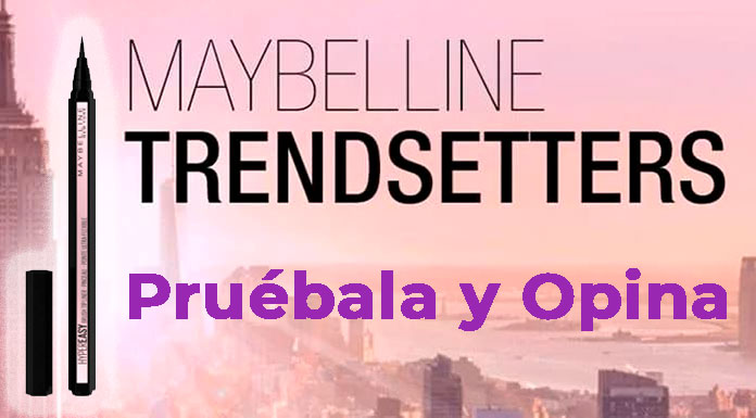 Prueba gratis el nuevo Eyeliner líquido Hypereasy de Maybelline