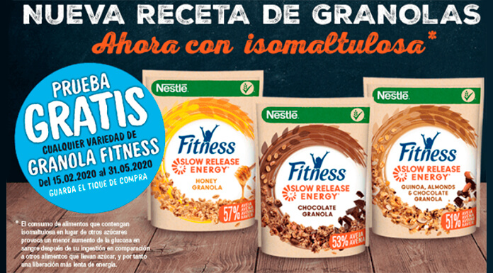 Prueba gratis Fitness Slow Release Energy de Nestlé