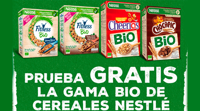 Prueba gratis la gama Bio de cereales Nestlé