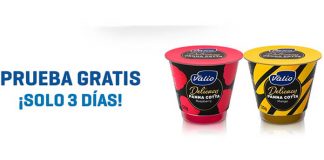 Prueba gratis pannacottas de Valio