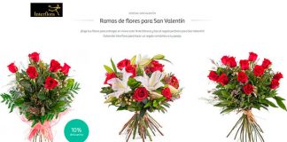 Ramos de Interflora para San Valentín Ramos de Interflora para San Valentín
