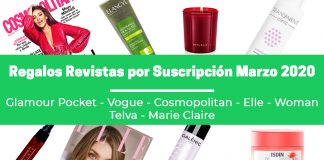 Regalos Revistas por suscripción Marzo 2020 Regalos de las revistas por suscripción de Marzo 2020
