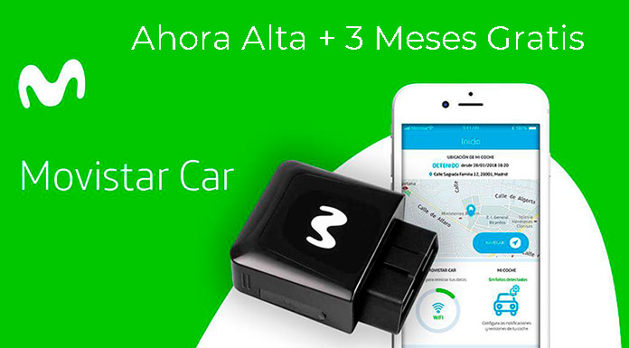 Ahora 3 meses gratis de Movistar Car