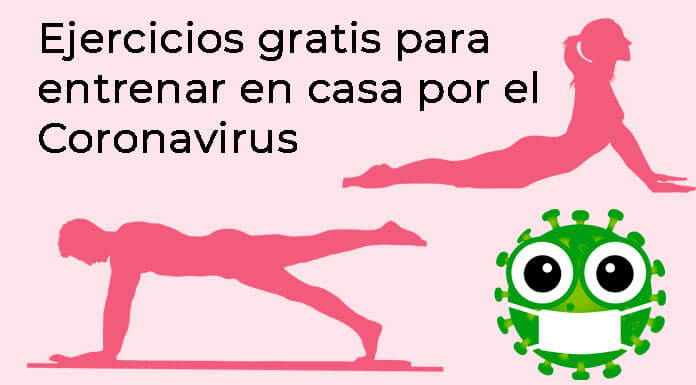 Ejercicios gratis para entrenar en casa por el Coronavirus