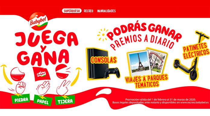 Gana premios a diario con Mini Babybel