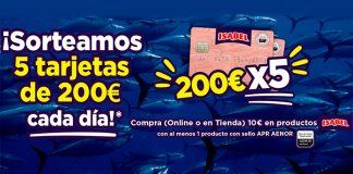 Isabel sortea 5 tarjetas de 200⏠cada dĂa Isabel sortea 5 tarjetas de 200⏠cada dĂa