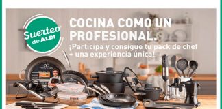 Llega el suerteo de Aldi para conseguir un pack chef Llega el suerteo de Aldi para conseguir un pack chef