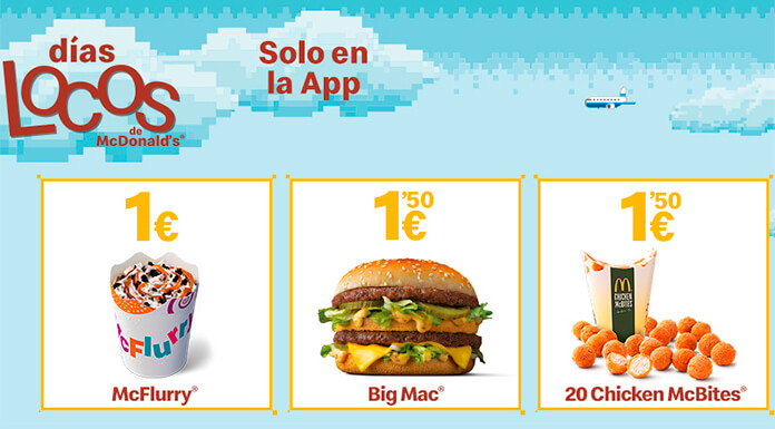 Llegan los días locos de McDonald's