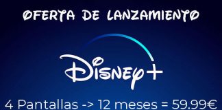 Oferta especial de lanzamiendo de Disney+ Oferta especial de lanzamiendo de Disney+
