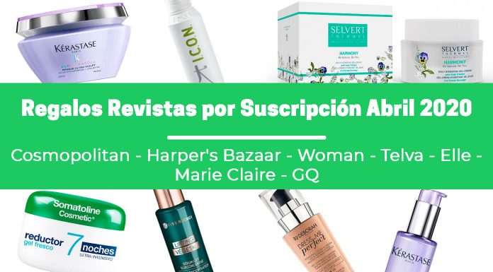 Regalos revistas por suscripción Abril 2020