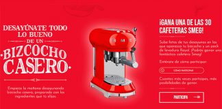Royal sortea 30 cafeteras Smeg