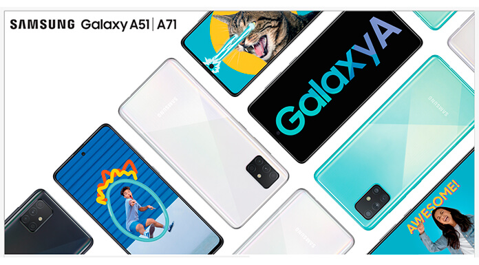 The Insiders da a probar los móviles Samsung Galaxy