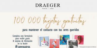 Draeger Paris reparte 100.000 tarjetas gratis de felicitación Draeger Paris reparte 100.000 tarjetas gratis de felicitación