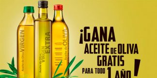 Gana aceite de oliva gratis para un año Gana aceite de oliva gratis para un año