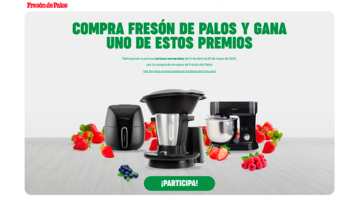 Gana increíbles regalos con Fresón de Palos
