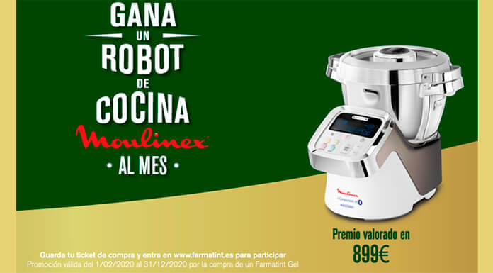 Gana un robot de cocina Moulinex con Farmatint