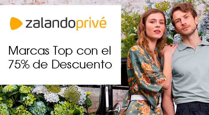 Hasta el 75% de descuento con Zalando Privé