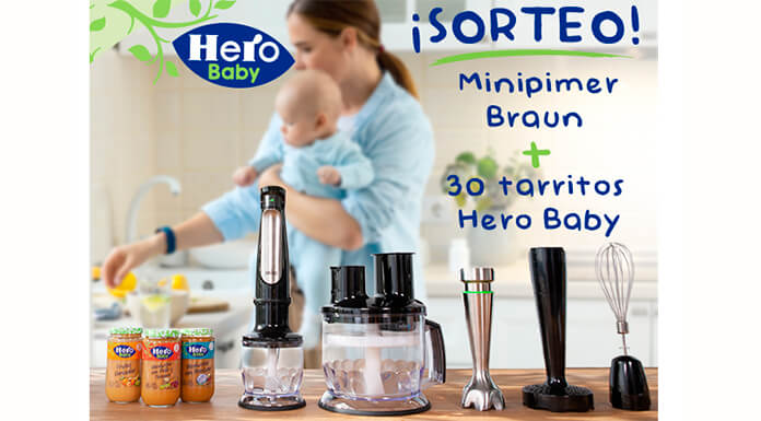 Hero Baby sortea 1 Minipimer y 30 tarritos para bebés