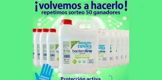 Instituto Español vuelve a sortear 50 garrafas de Bacteroline Instituto Español vuelve a sortear 50 garrafas de Bacteroline