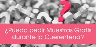 Coronavirus y las Muestras Gratis: Te resolvemos algunas dudas Puedo pedir muestras gratis durante la cuarentena