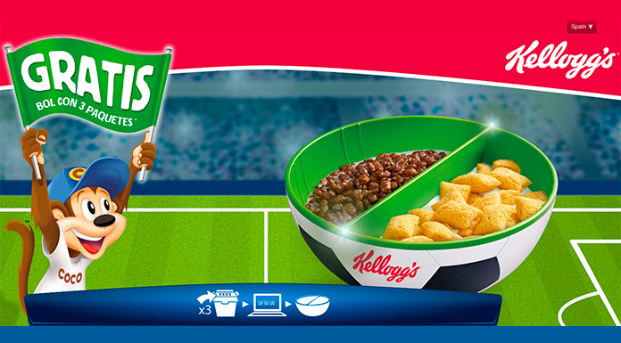 Consigue un bol gratis con Kellogg's