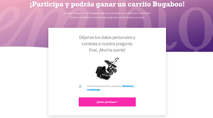 Gana un carrito Bugaboo con Próxima a ti